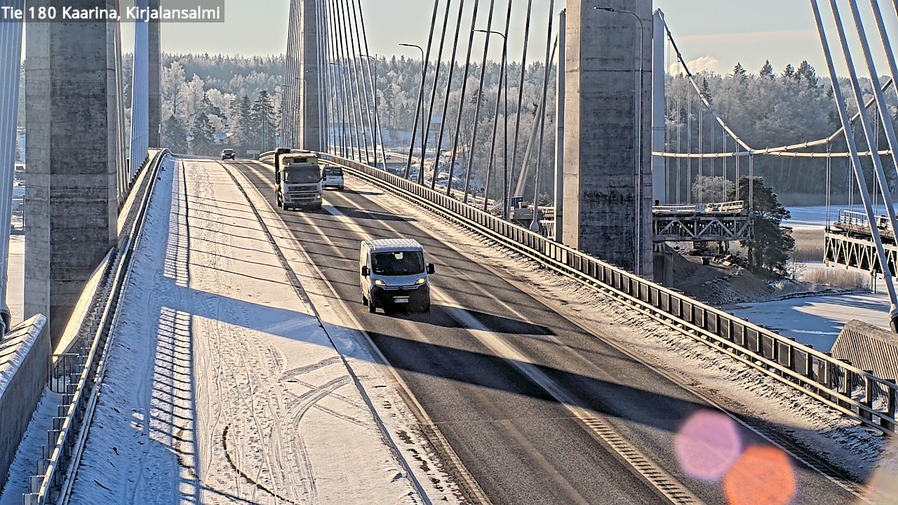 Weather Camera Image Road 180 Kaarina, Kirjalansalmi, Kaarina, Varsinais-Suomi