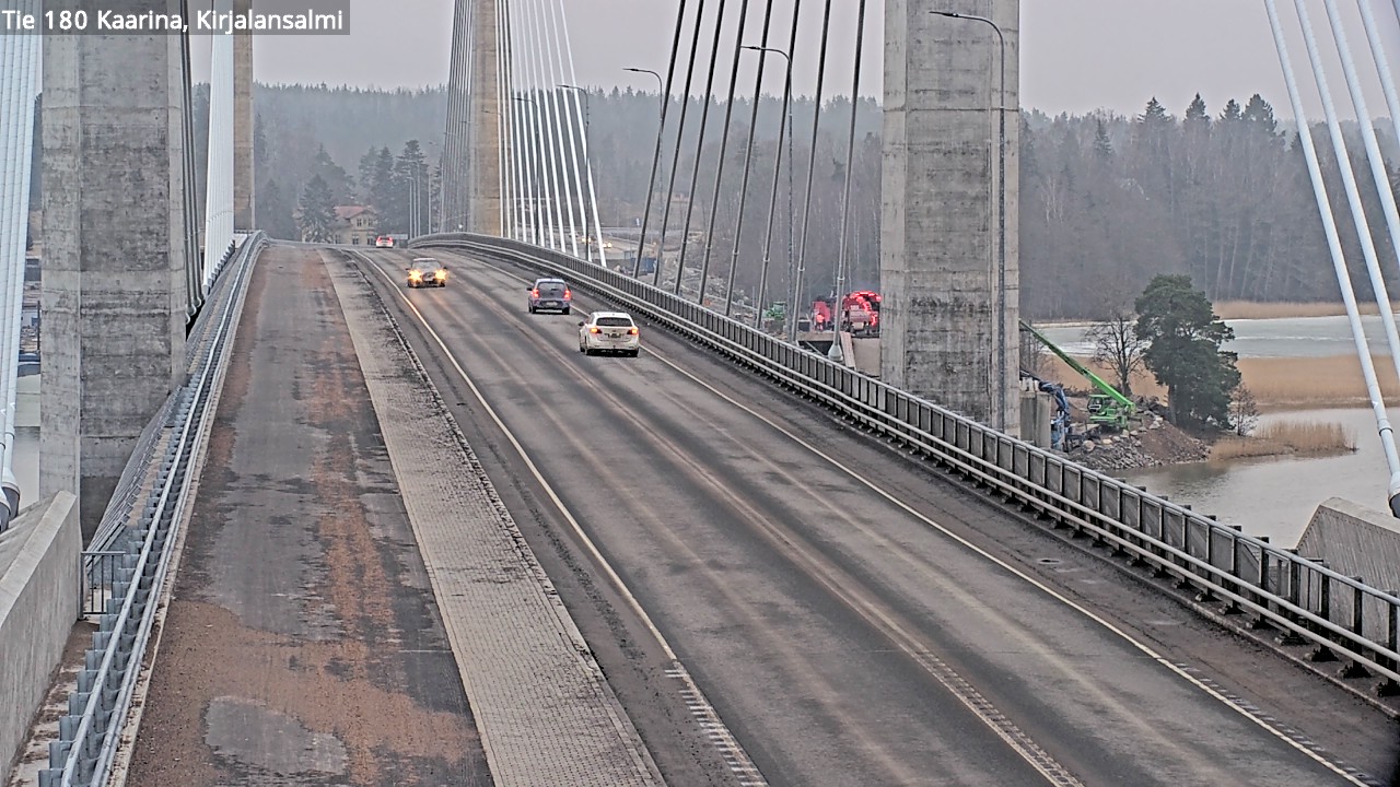 Weather Camera Image Road 180 Kaarina, Kirjalansalmi, Kaarina, Varsinais-Suomi