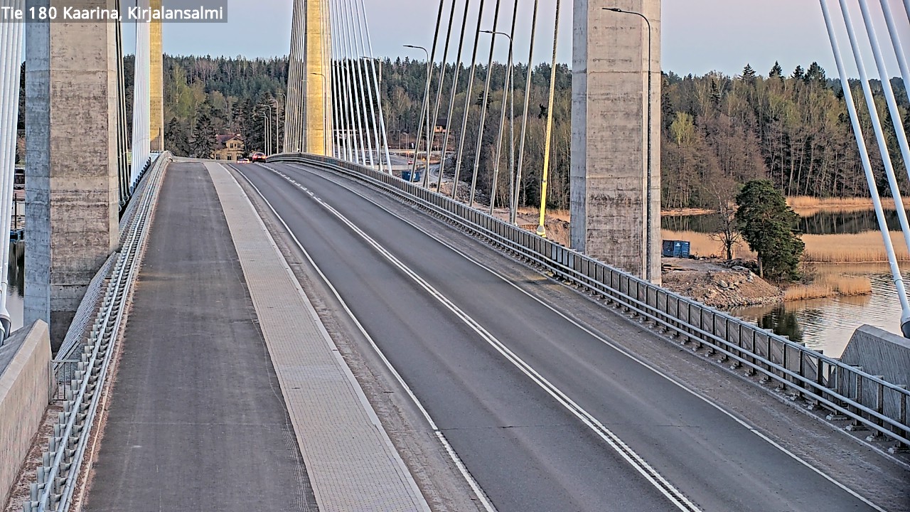 Weather Camera Image Väg 180 St:karins, Rävensundet, Kaarina, Varsinais-Suomi