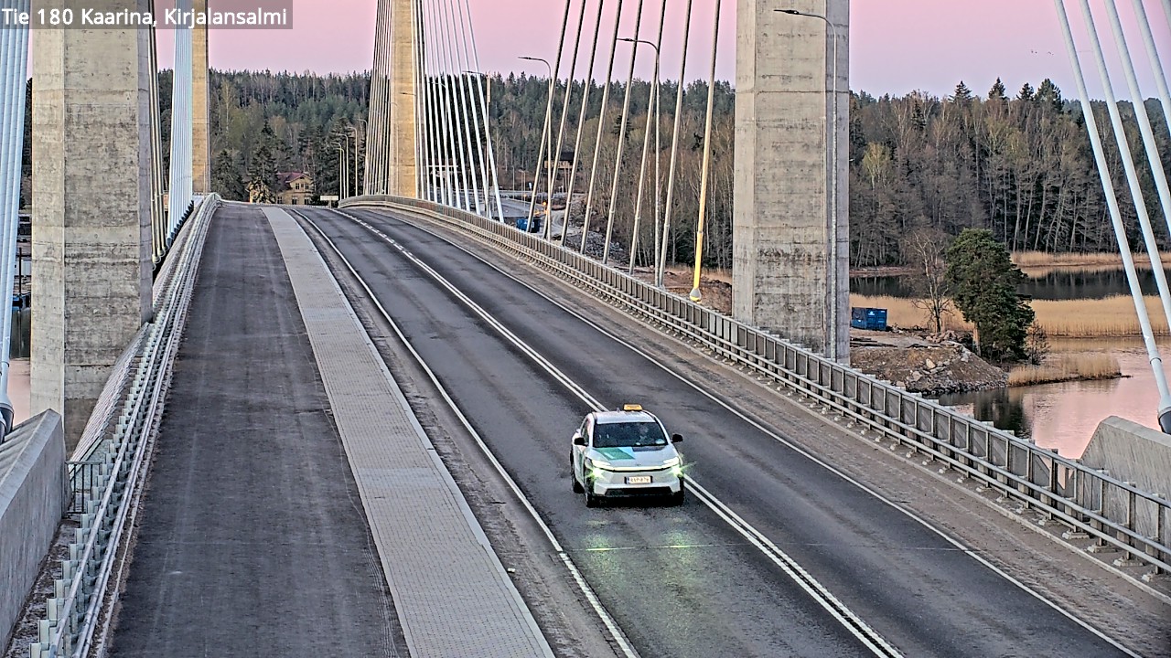 Weather Camera Image Road 180 Kaarina, Kirjalansalmi, Kaarina, Varsinais-Suomi
