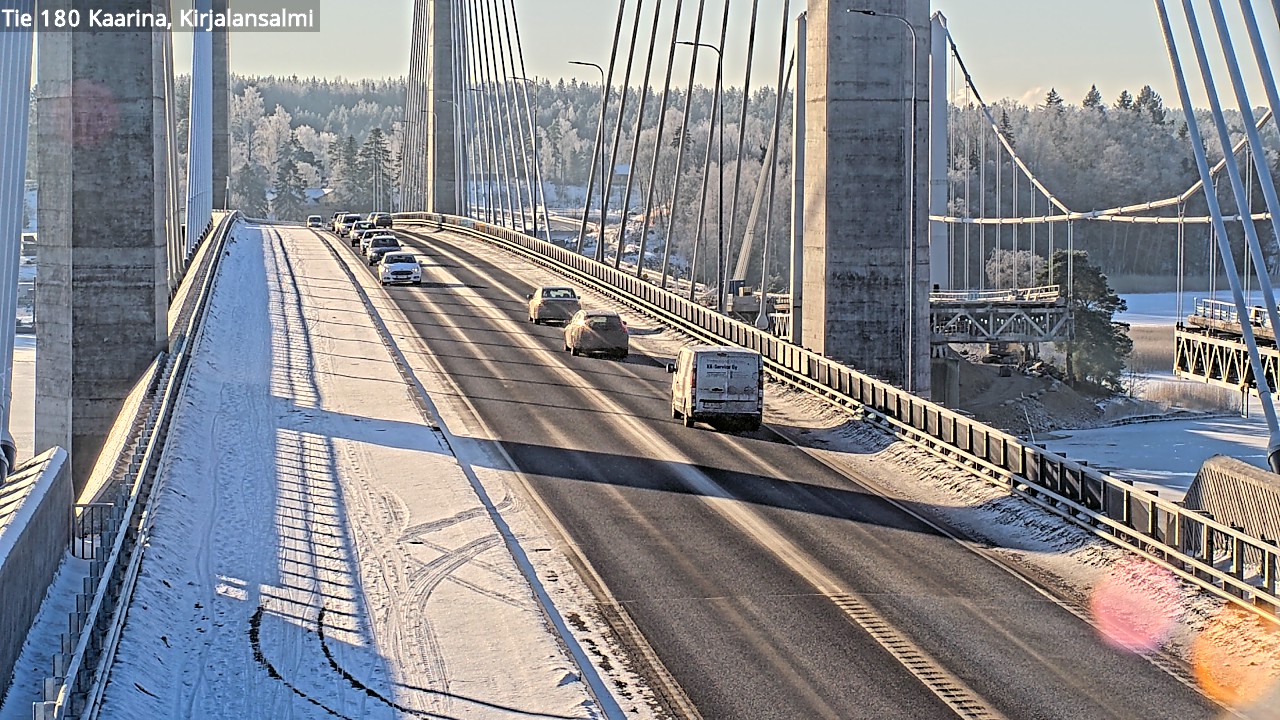 Weather Camera Image Road 180 Kaarina, Kirjalansalmi, Kaarina, Varsinais-Suomi