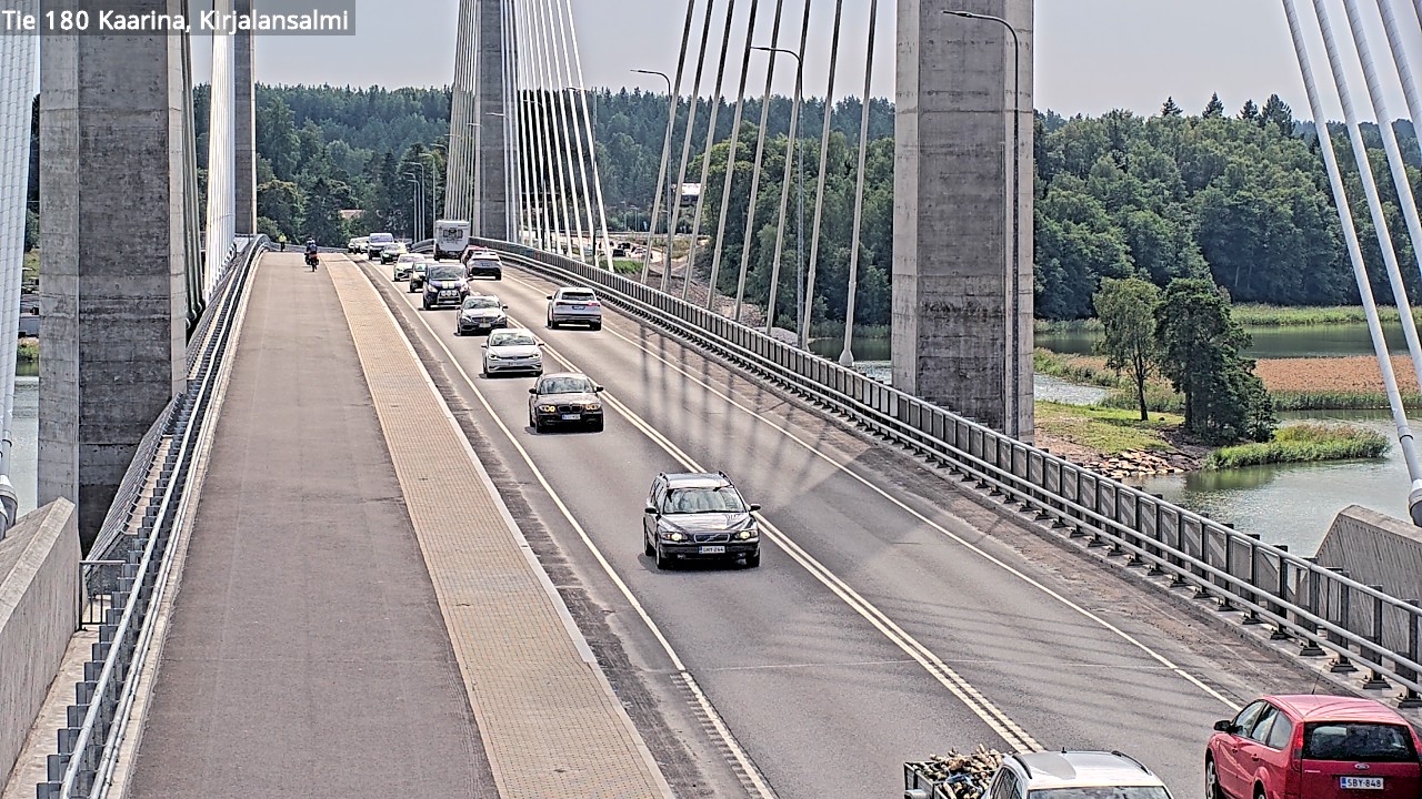 Weather Camera Image Väg 180 St:karins, Rävensundet, Kaarina, Varsinais-Suomi