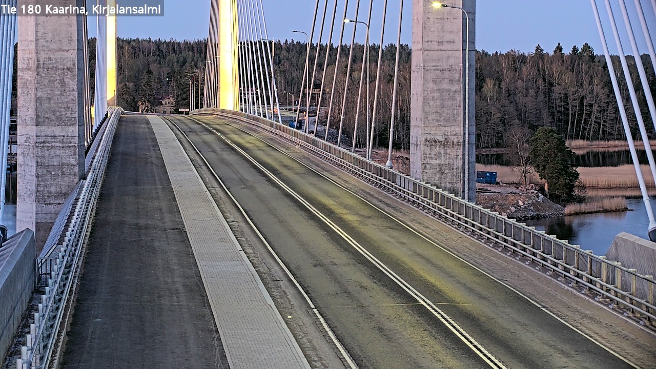 Weather Camera Image Road 180 Kaarina, Kirjalansalmi, Kaarina, Varsinais-Suomi