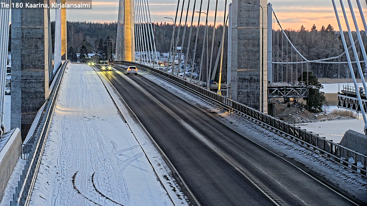 Weather Camera Image Road 180 Kaarina, Kirjalansalmi, Kaarina, Varsinais-Suomi