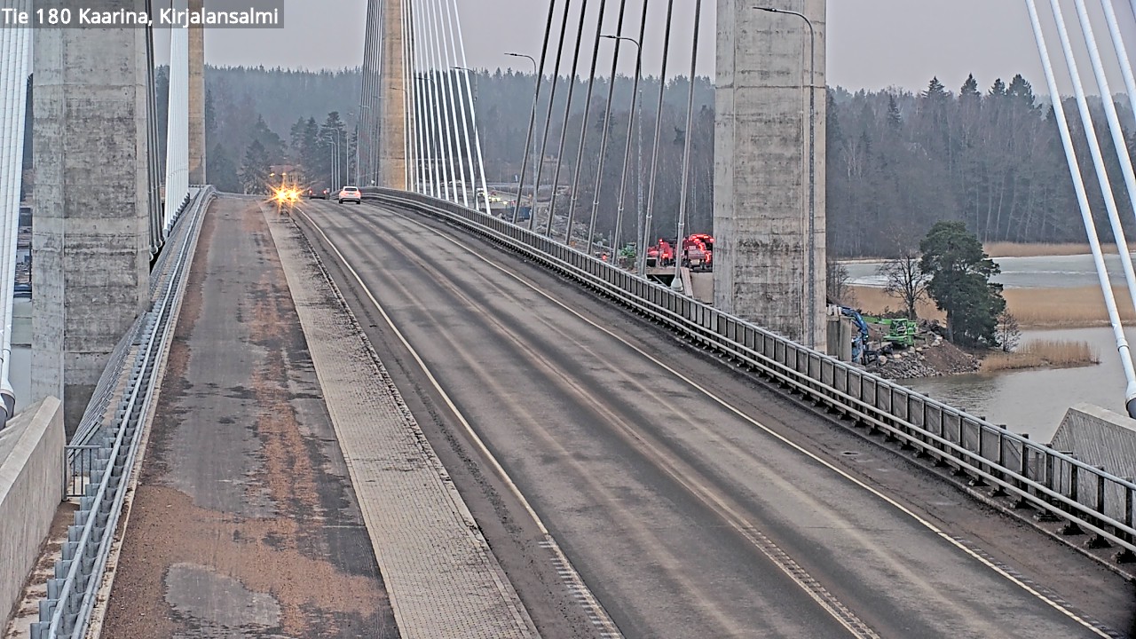 Weather Camera Image Väg 180 St:karins, Rävensundet, Kaarina, Varsinais-Suomi