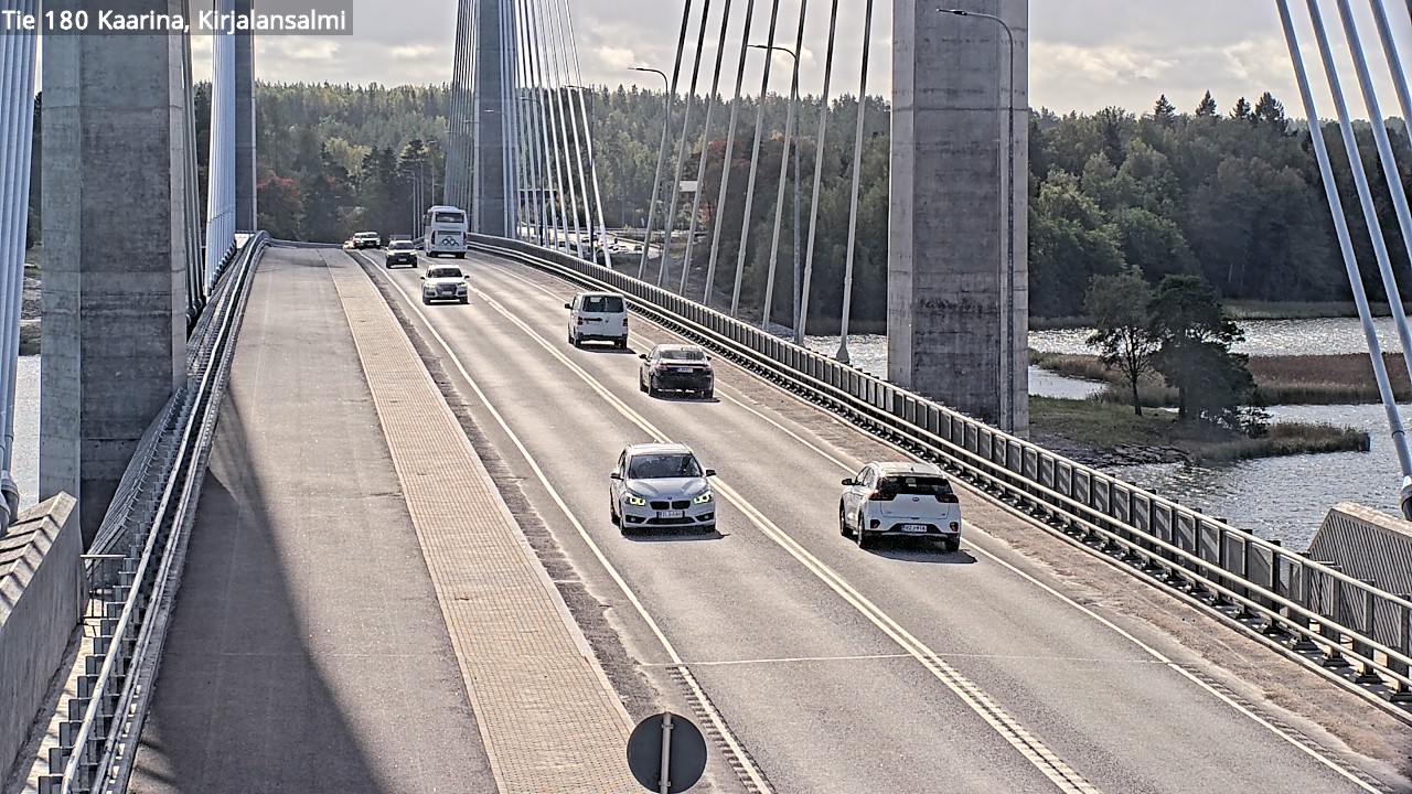 Weather Camera Image Road 180 Kaarina, Kirjalansalmi, Kaarina, Varsinais-Suomi
