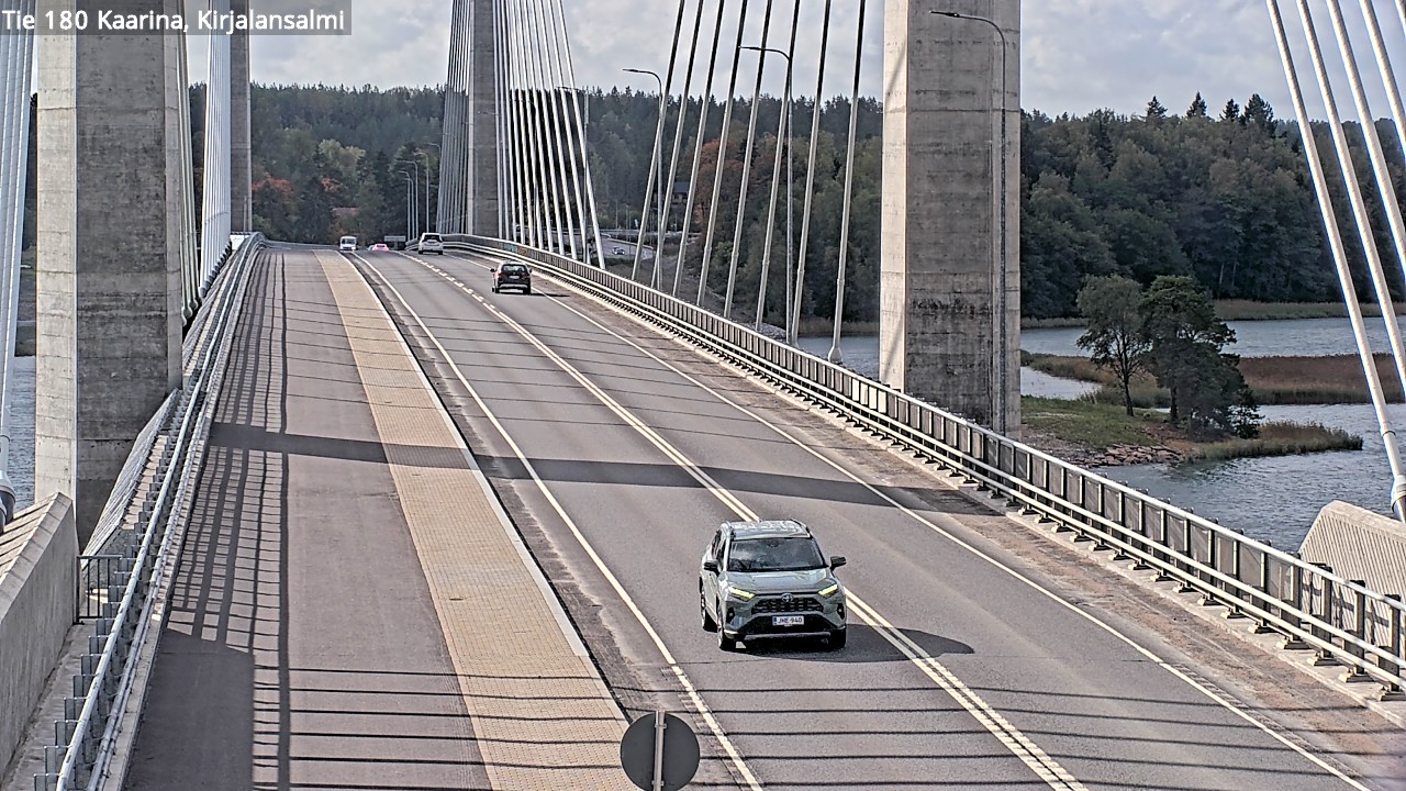 Weather Camera Image Road 180 Kaarina, Kirjalansalmi, Kaarina, Varsinais-Suomi