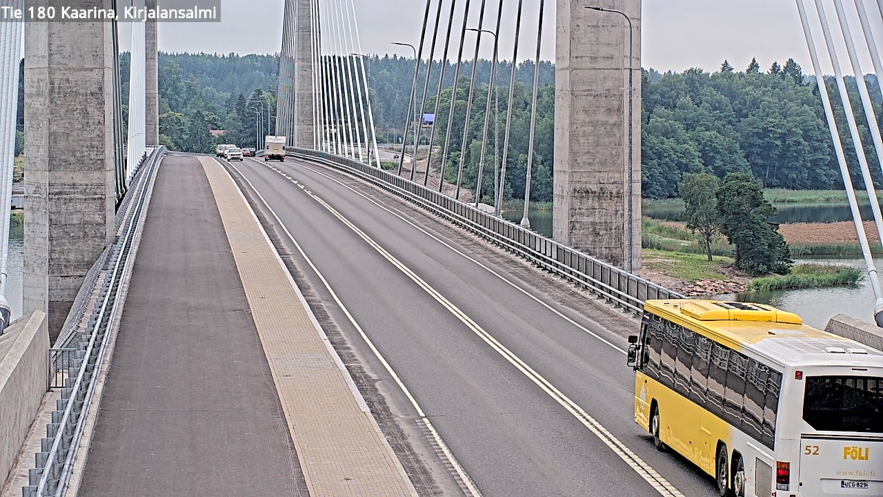 Weather Camera Image Väg 180 St:karins, Rävensundet, Kaarina, Varsinais-Suomi