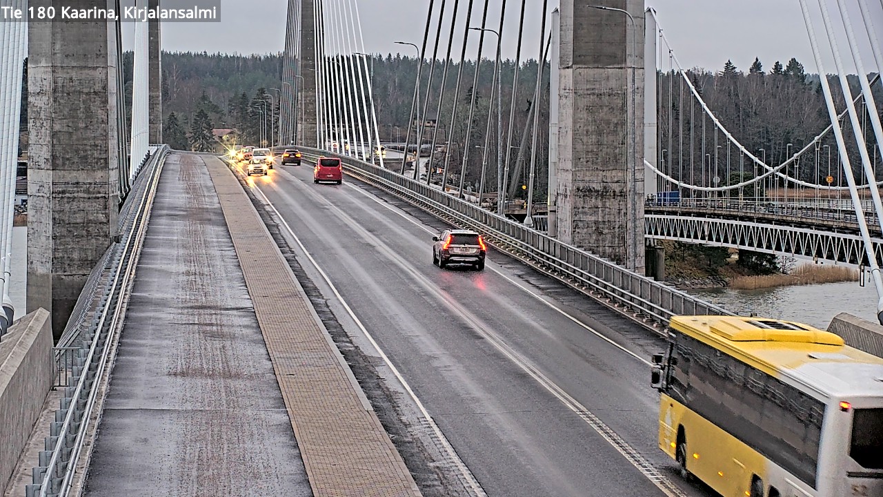 Weather Camera Image Väg 180 St:karins, Rävensundet, Kaarina, Varsinais-Suomi