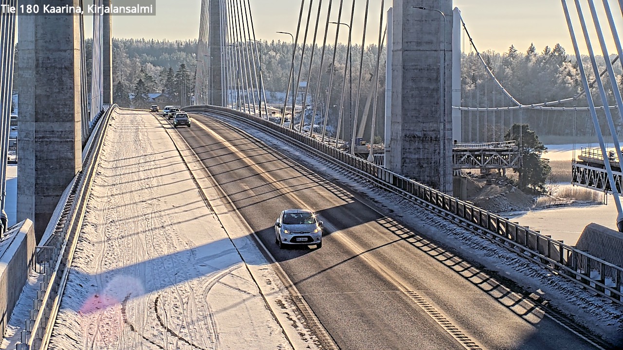 Weather Camera Image Road 180 Kaarina, Kirjalansalmi, Kaarina, Varsinais-Suomi