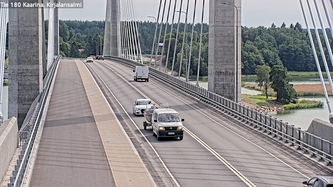 Weather Camera Image Road 180 Kaarina, Kirjalansalmi, Kaarina, Varsinais-Suomi