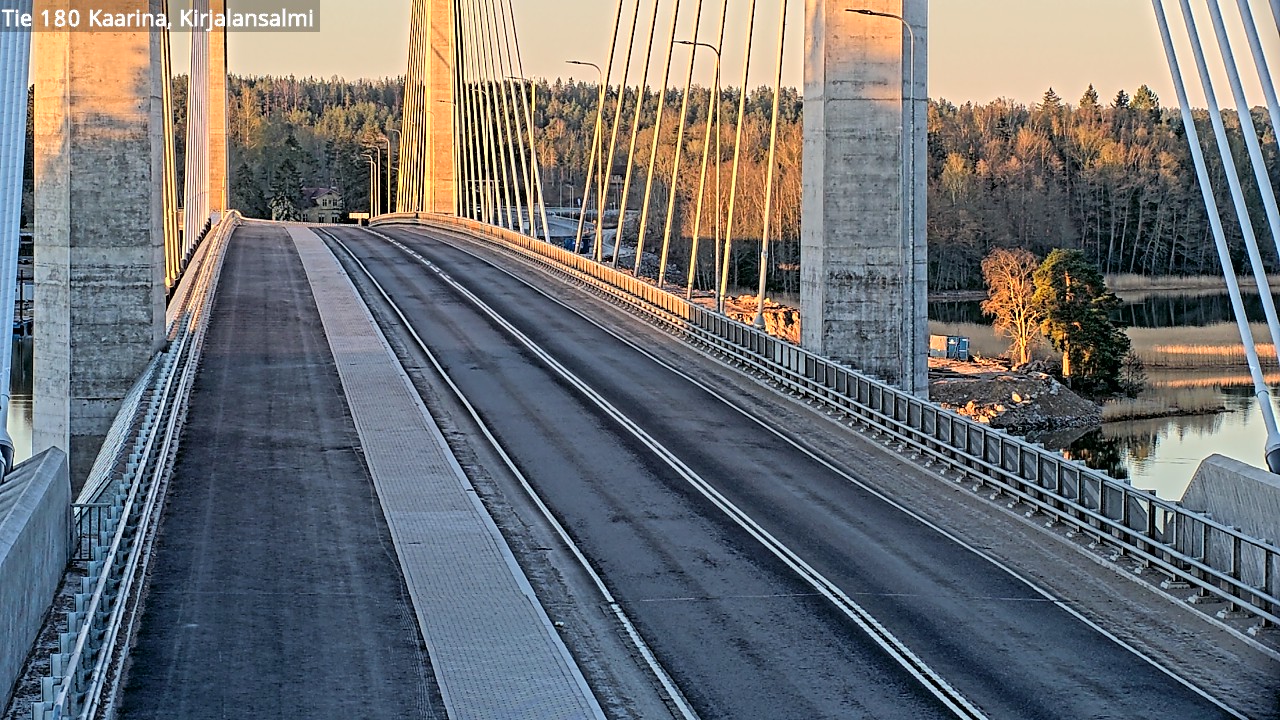 Weather Camera Image Road 180 Kaarina, Kirjalansalmi, Kaarina, Varsinais-Suomi