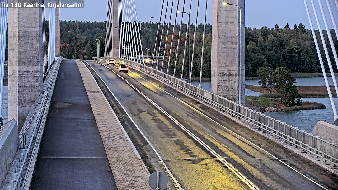 Kelikamerat Kuva Tie 180 Kaarina, Kirjalansalmi, Kaarina, Varsinais-Suomi