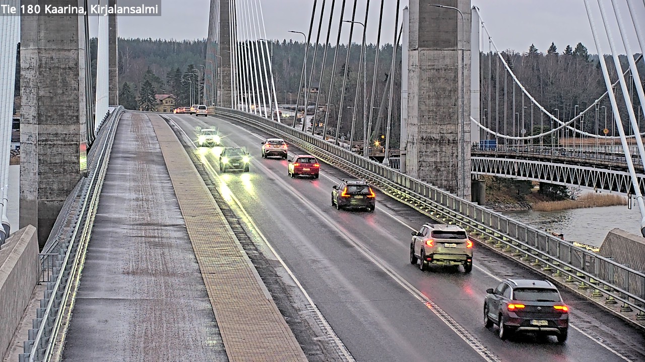 Weather Camera Image Väg 180 St:karins, Rävensundet, Kaarina, Varsinais-Suomi