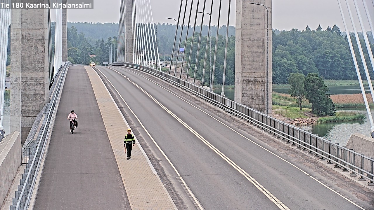 Weather Camera Image Väg 180 St:karins, Rävensundet, Kaarina, Varsinais-Suomi