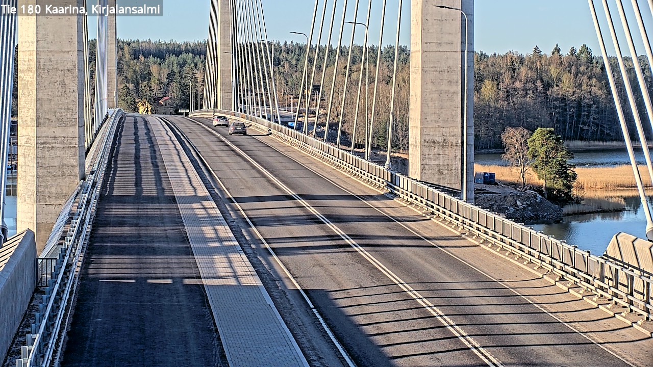 Weather Camera Image Road 180 Kaarina, Kirjalansalmi, Kaarina, Varsinais-Suomi