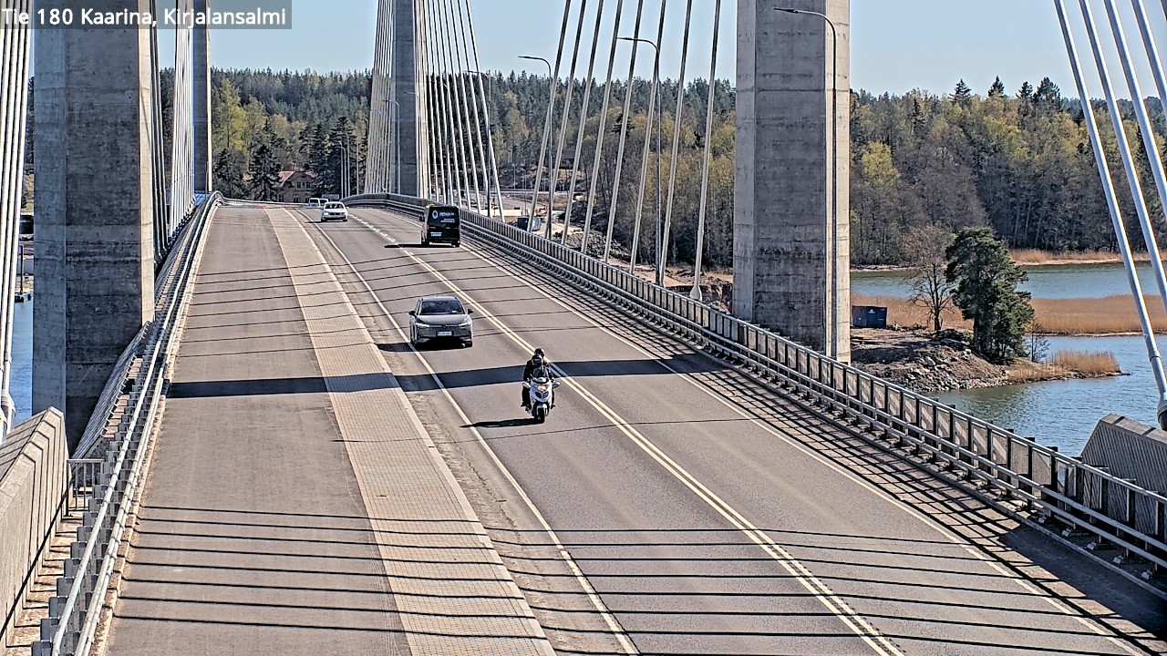 Weather Camera Image Road 180 Kaarina, Kirjalansalmi, Kaarina, Varsinais-Suomi