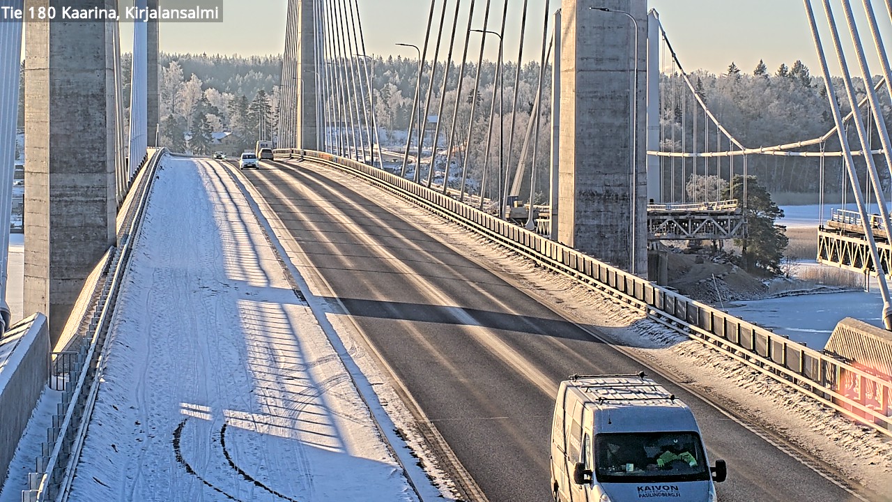 Weather Camera Image Road 180 Kaarina, Kirjalansalmi, Kaarina, Varsinais-Suomi
