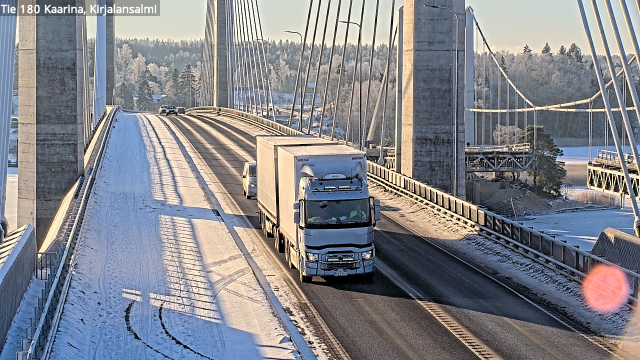 Weather Camera Image Road 180 Kaarina, Kirjalansalmi, Kaarina, Varsinais-Suomi