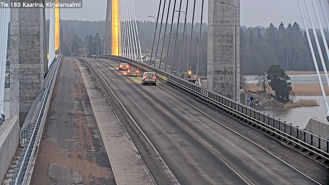 Weather Camera Image Väg 180 St:karins, Rävensundet, Kaarina, Varsinais-Suomi