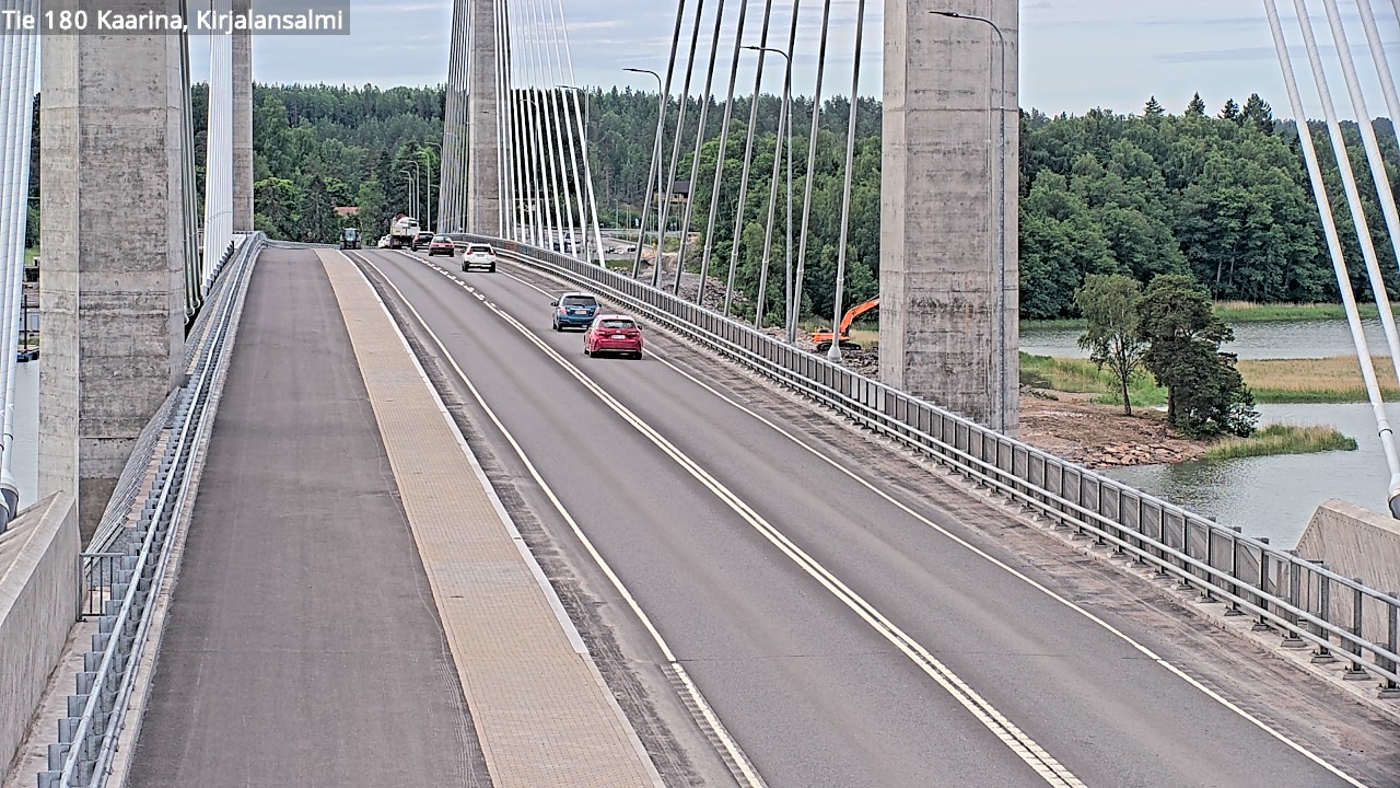 Kelikamerat Kuva Tie 180 Kaarina, Kirjalansalmi, Kaarina, Varsinais-Suomi