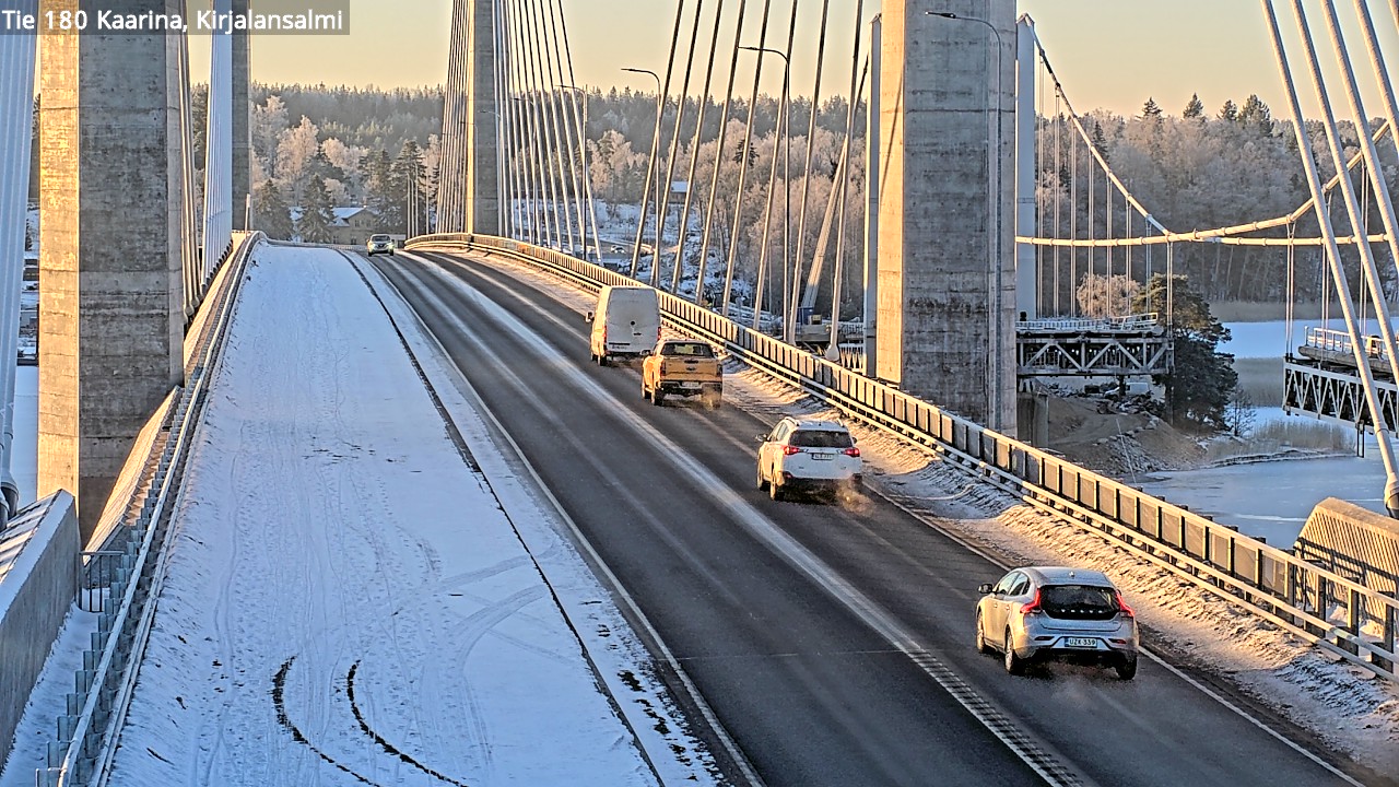 Weather Camera Image Road 180 Kaarina, Kirjalansalmi, Kaarina, Varsinais-Suomi