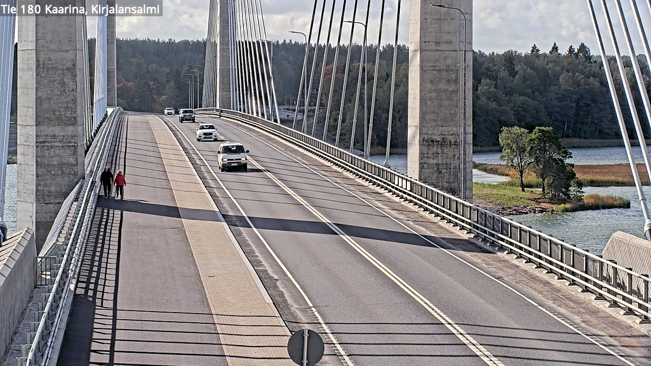 Weather Camera Image Road 180 Kaarina, Kirjalansalmi, Kaarina, Varsinais-Suomi