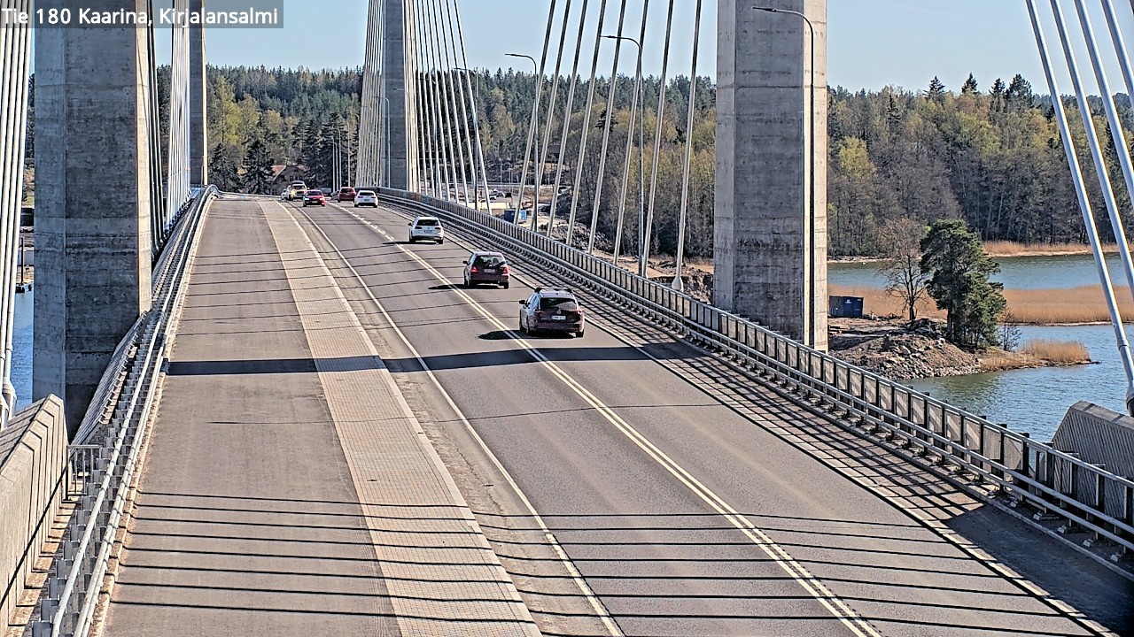 Weather Camera Image Road 180 Kaarina, Kirjalansalmi, Kaarina, Varsinais-Suomi