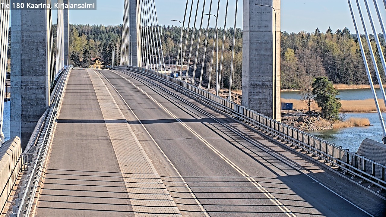 Weather Camera Image Road 180 Kaarina, Kirjalansalmi, Kaarina, Varsinais-Suomi