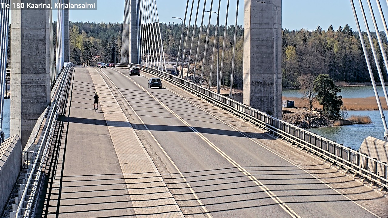 Weather Camera Image Road 180 Kaarina, Kirjalansalmi, Kaarina, Varsinais-Suomi