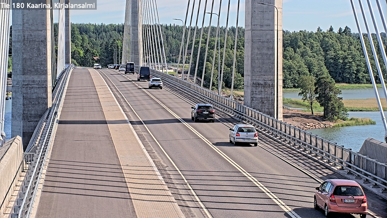 Weather Camera Image Road 180 Kaarina, Kirjalansalmi, Kaarina, Varsinais-Suomi