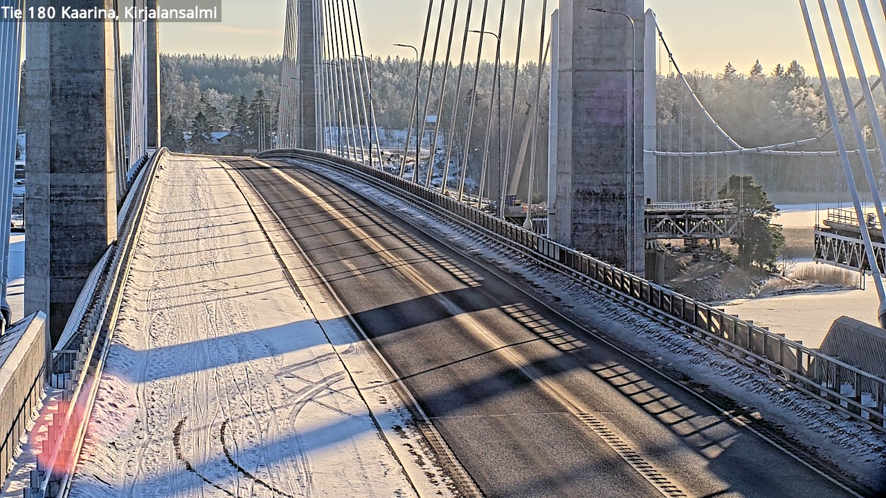 Weather Camera Image Road 180 Kaarina, Kirjalansalmi, Kaarina, Varsinais-Suomi