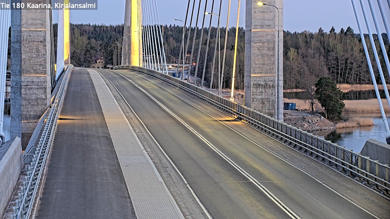 Weather Camera Image Väg 180 St:karins, Rävensundet, Kaarina, Varsinais-Suomi