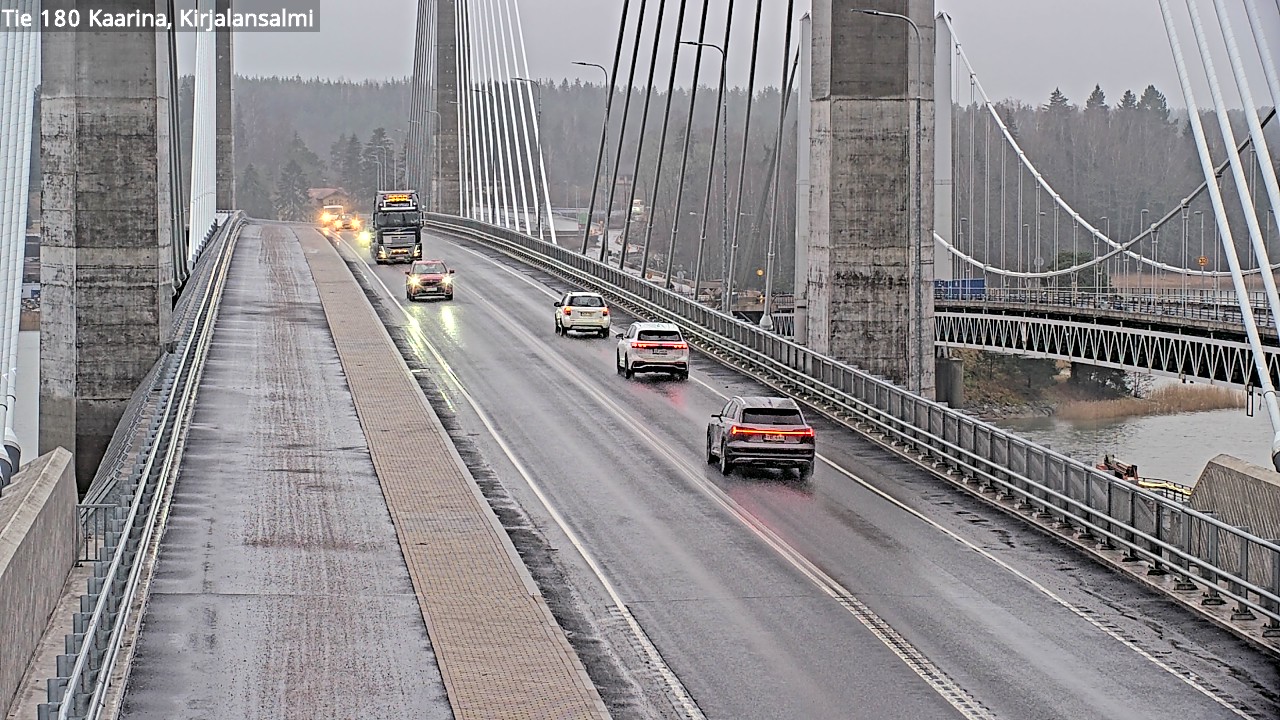 Weather Camera Image Väg 180 St:karins, Rävensundet, Kaarina, Varsinais-Suomi