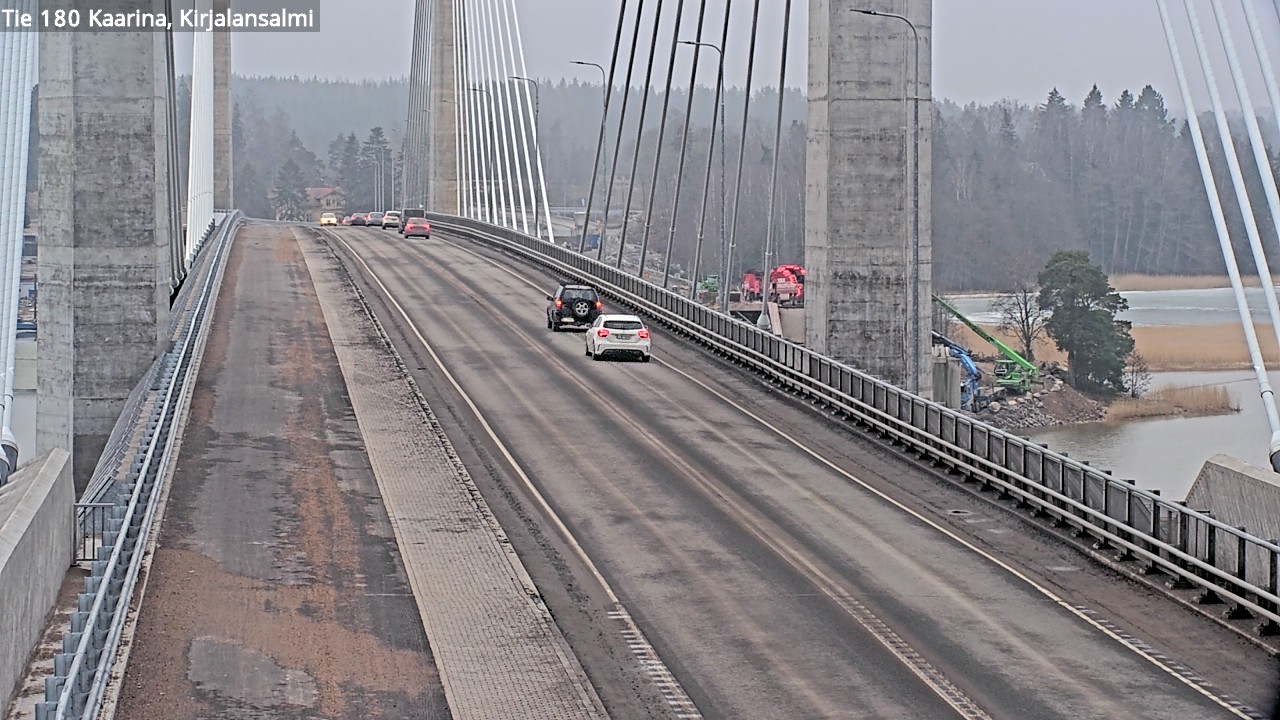 Weather Camera Image Road 180 Kaarina, Kirjalansalmi, Kaarina, Varsinais-Suomi