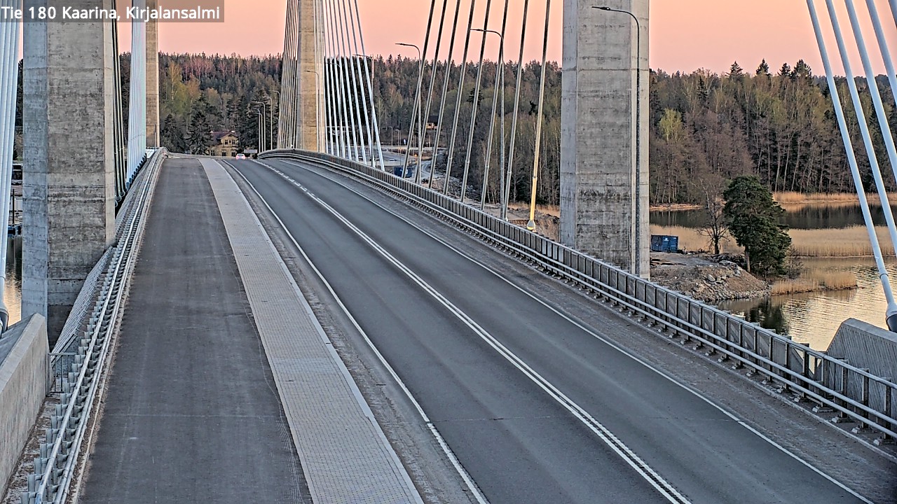 Weather Camera Image Road 180 Kaarina, Kirjalansalmi, Kaarina, Varsinais-Suomi