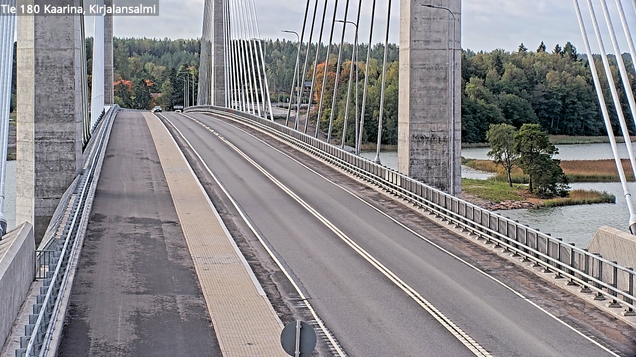 Weather Camera Image Road 180 Kaarina, Kirjalansalmi, Kaarina, Varsinais-Suomi