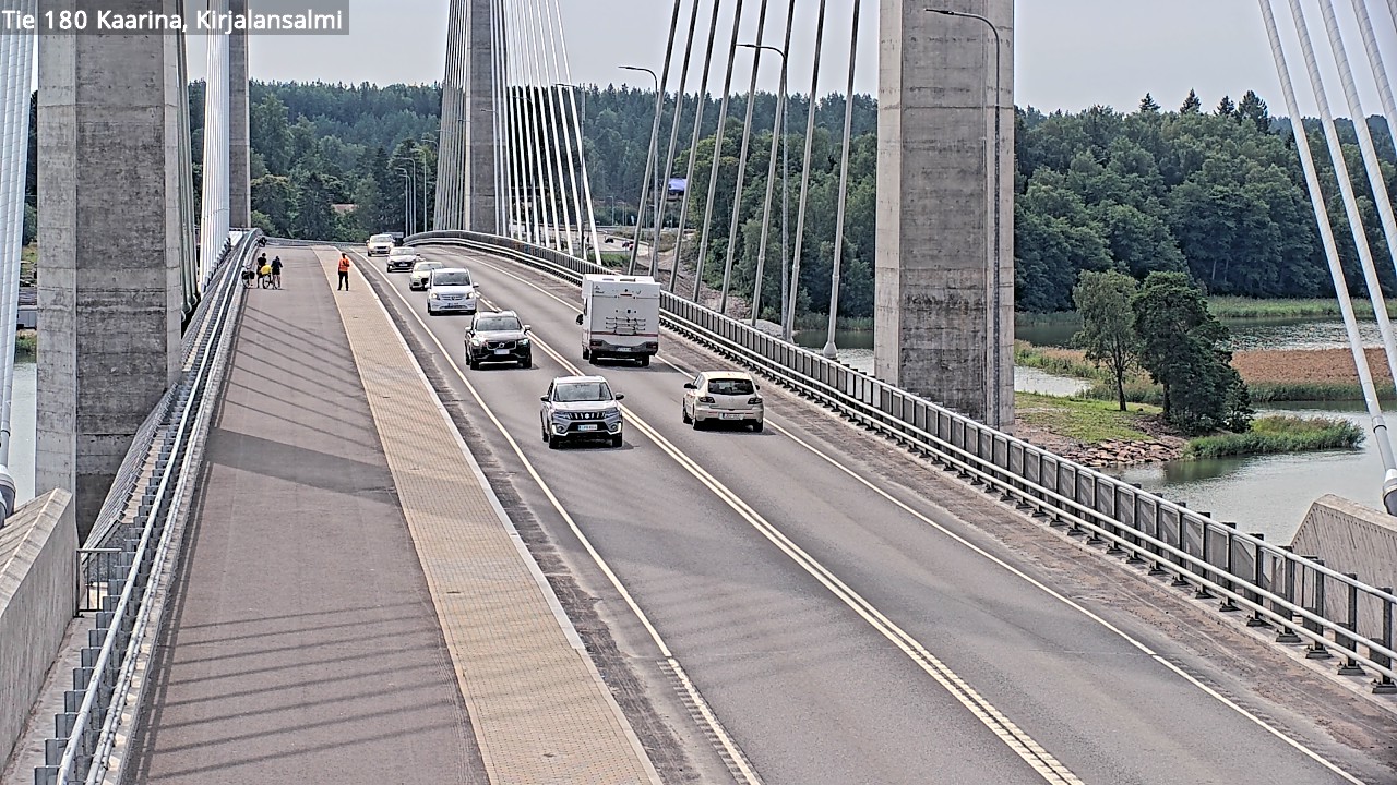 Weather Camera Image Väg 180 St:karins, Rävensundet, Kaarina, Varsinais-Suomi