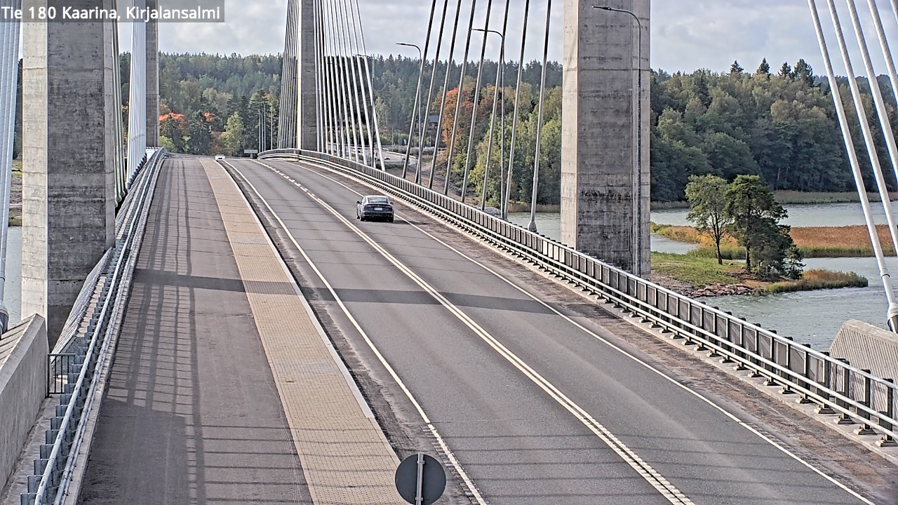 Weather Camera Image Road 180 Kaarina, Kirjalansalmi, Kaarina, Varsinais-Suomi