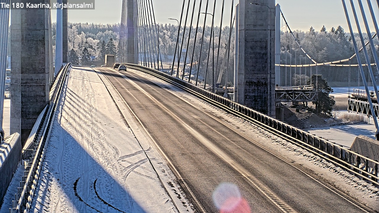 Weather Camera Image Road 180 Kaarina, Kirjalansalmi, Kaarina, Varsinais-Suomi