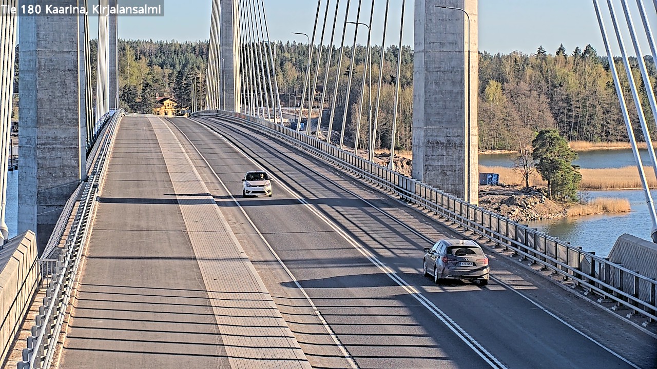 Weather Camera Image Road 180 Kaarina, Kirjalansalmi, Kaarina, Varsinais-Suomi