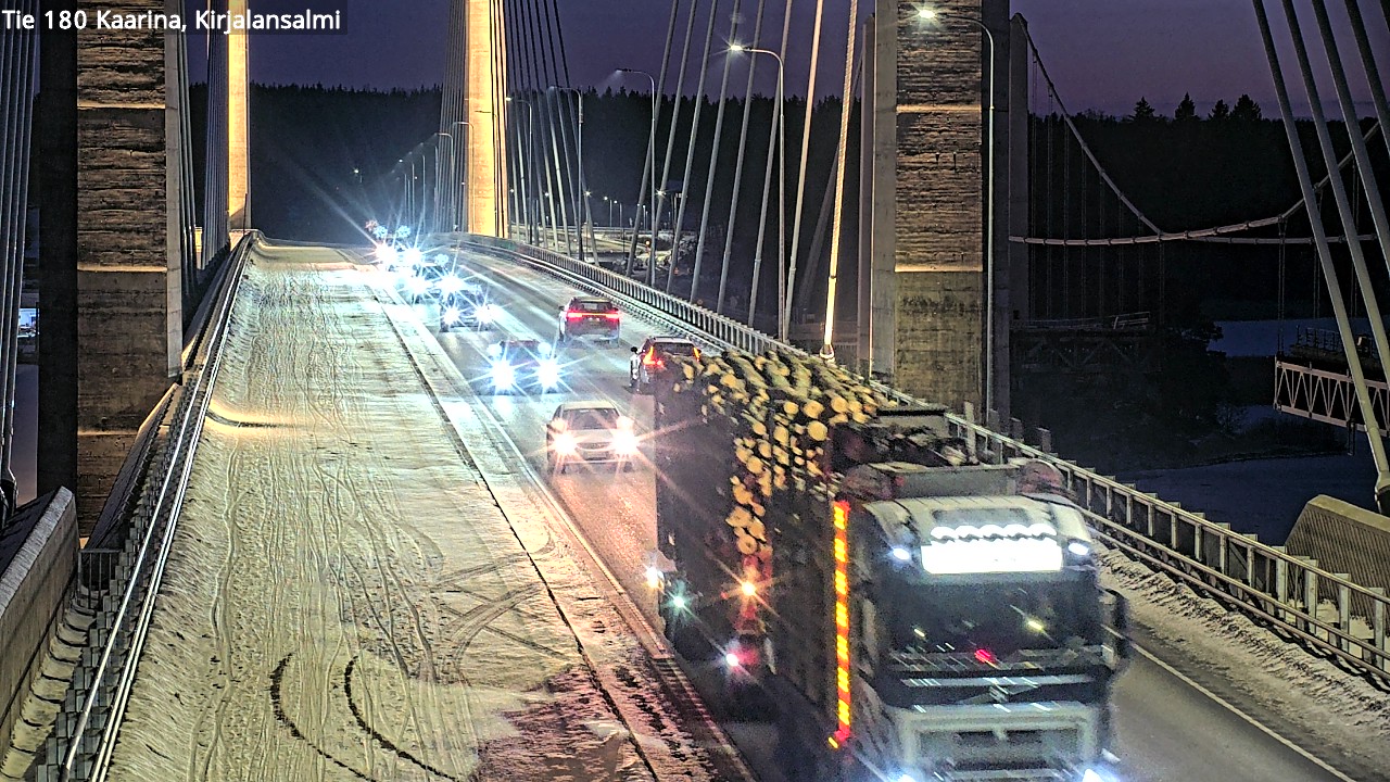 Weather Camera Image Road 180 Kaarina, Kirjalansalmi, Kaarina, Varsinais-Suomi