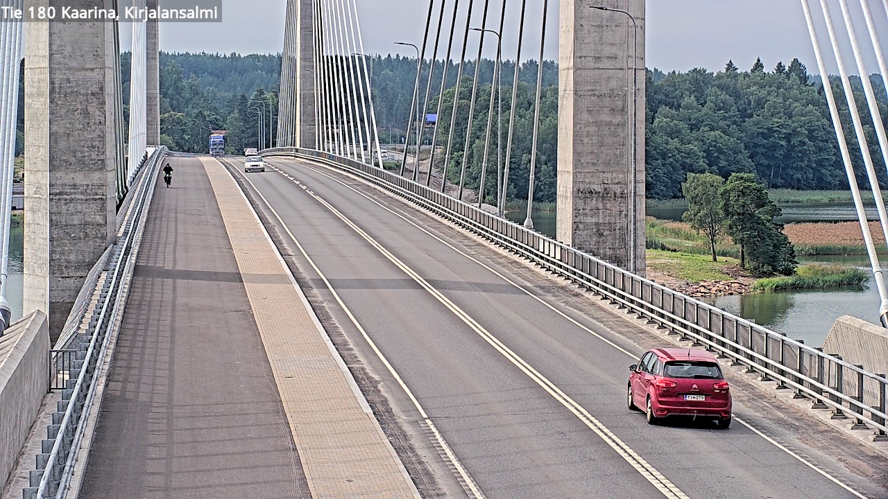 Weather Camera Image Väg 180 St:karins, Rävensundet, Kaarina, Varsinais-Suomi
