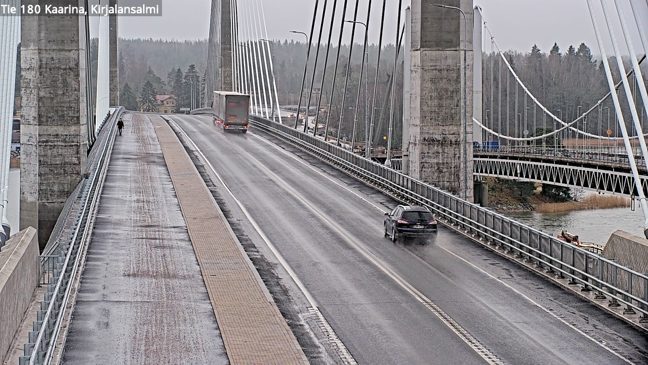 Weather Camera Image Väg 180 St:karins, Rävensundet, Kaarina, Varsinais-Suomi