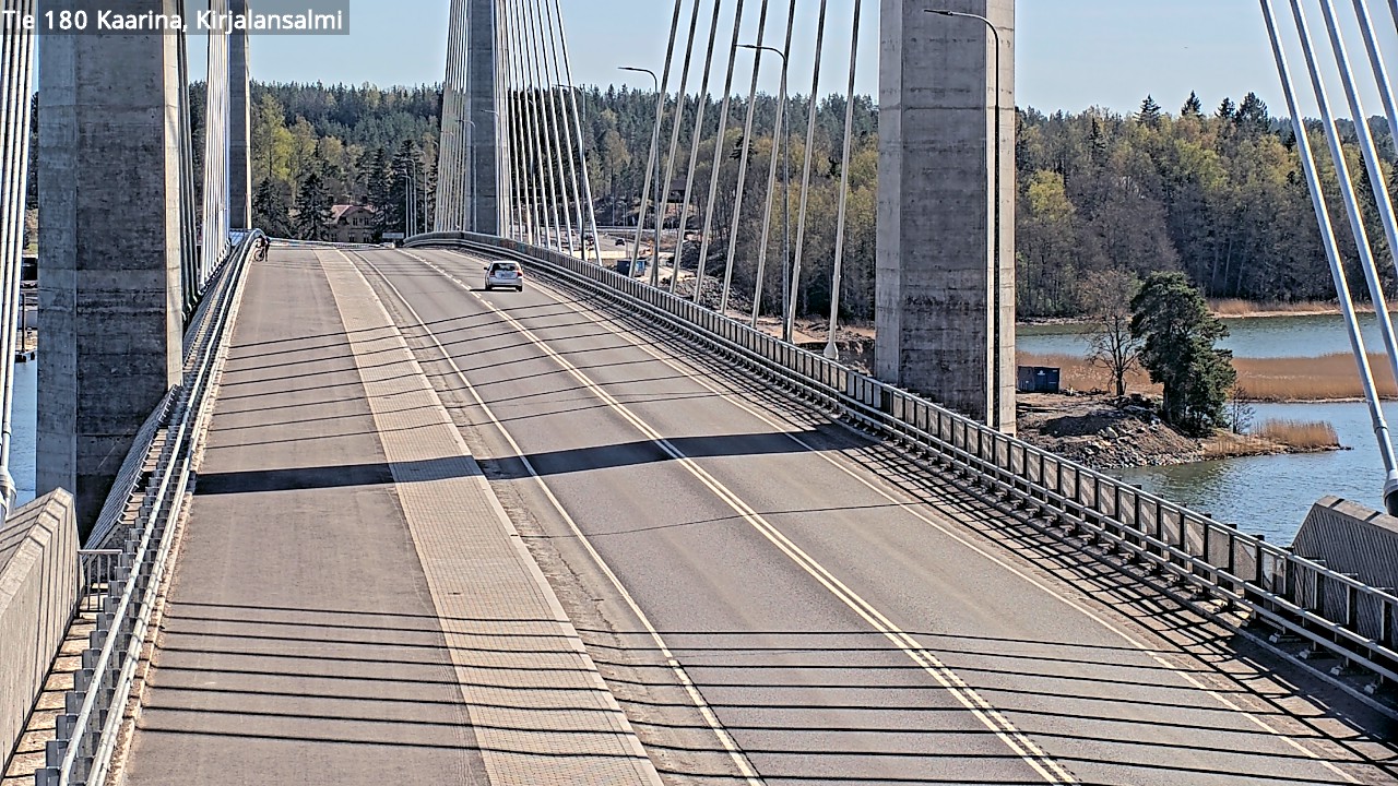 Weather Camera Image Road 180 Kaarina, Kirjalansalmi, Kaarina, Varsinais-Suomi