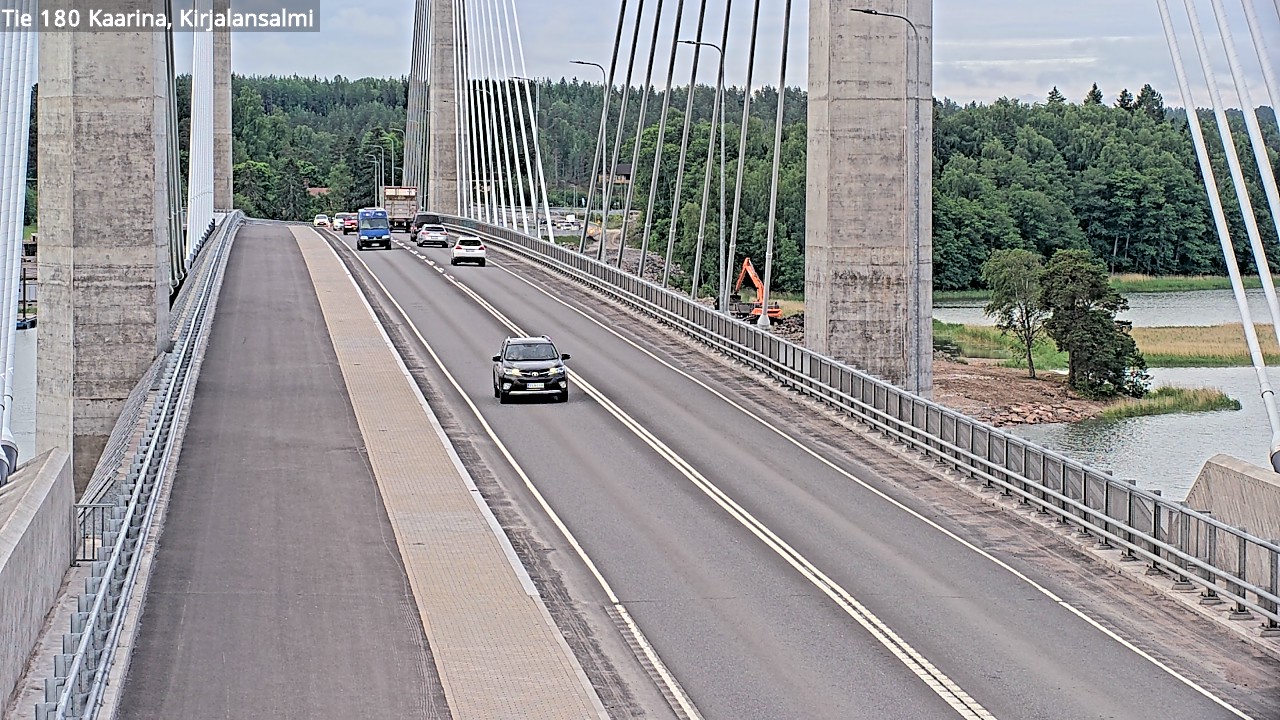 Weather Camera Image Road 180 Kaarina, Kirjalansalmi, Kaarina, Varsinais-Suomi