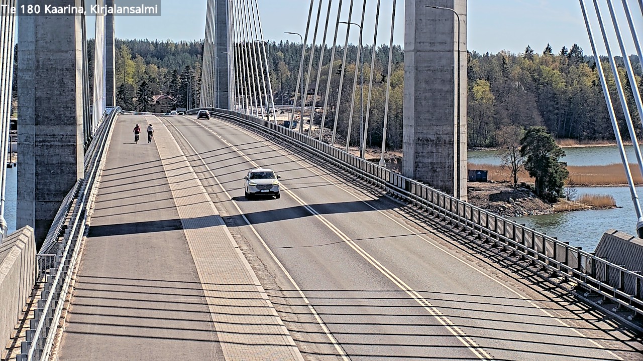 Weather Camera Image Road 180 Kaarina, Kirjalansalmi, Kaarina, Varsinais-Suomi