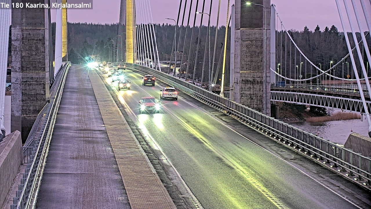 Weather Camera Image Väg 180 St:karins, Rävensundet, Kaarina, Varsinais-Suomi