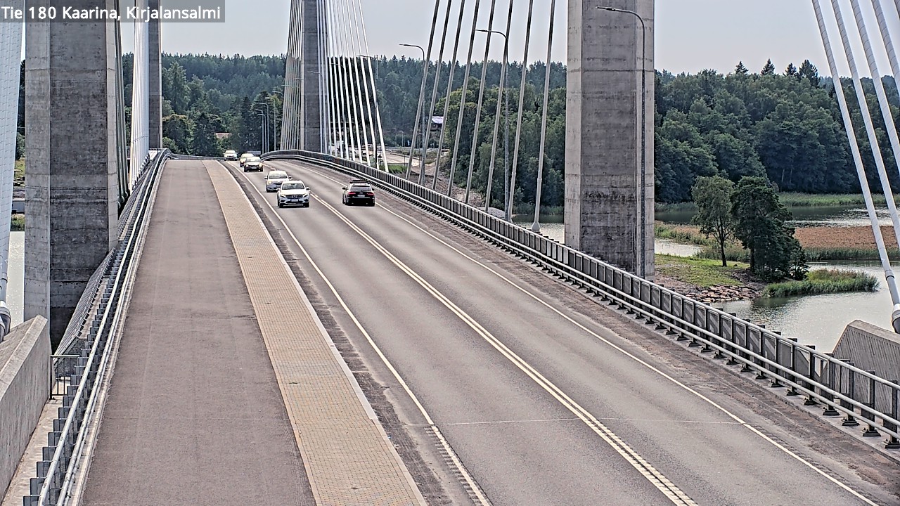 Weather Camera Image Väg 180 St:karins, Rävensundet, Kaarina, Varsinais-Suomi