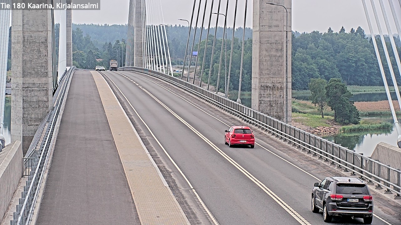 Weather Camera Image Väg 180 St:karins, Rävensundet, Kaarina, Varsinais-Suomi